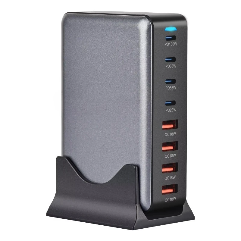 320 Вт Настольное зарядное устройство GaN 8 портов 100 Вт PD USB Type C США ЕС AU Великобритания Адаптер для мобильного телефона Ноутбук Станция быстрой зарядки
320 Вт Настольное зарядное устройство GaN 8 портов 100 Вт PD USB Type C США ЕС AU Великобритания Адаптер для мобильного телефона Ноутбук Станция быстрой зарядки