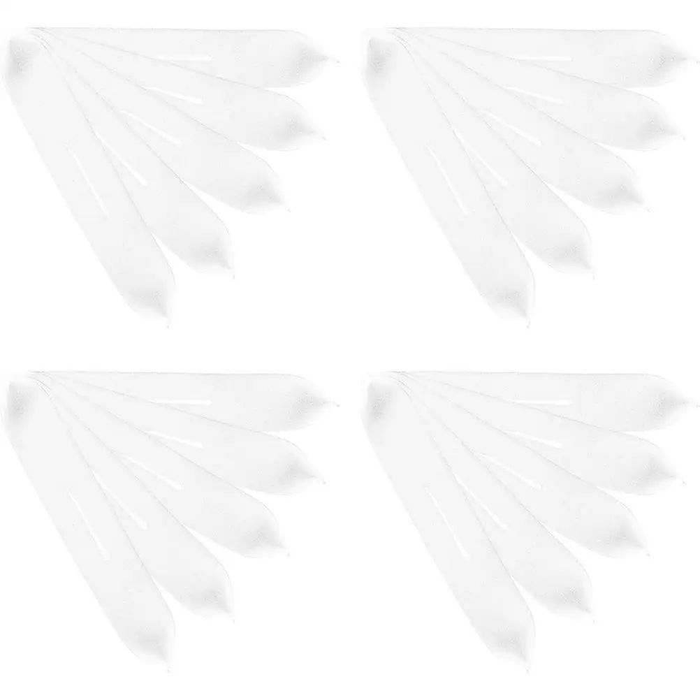 50pcs Anti-skid Covers for Hanger Clothing Hanger Cover 35x8x03cm White Clothes Protector Home Storage Practical
50pcs Anti-skid Covers for Hanger Clothing Hanger Cover 35x8x03cm White Clothes Protector Home Storage Practical