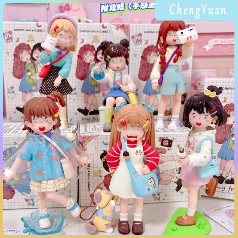 Новая оригинальная серия Milay Suki·Myfriends, слепая коробка, милая фигурка, коллекция кукол, украшение для рабочего стола, модный тренд, подарок для девочки 
Новая оригинальная серия Milay Suki·Myfriends, слепая коробка, милая фигурка, коллекция кукол, украшение для рабочего стола, модный тренд, подарок для девочки