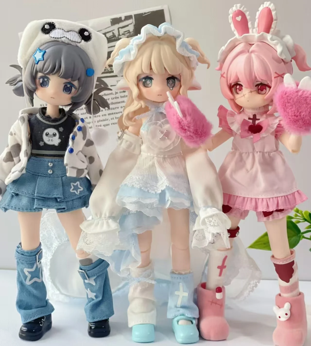 12 point Free Advocate Electronic Cute Pet bjd Blind Box Genuine Mobile Doll Trendy Play Ornament Handmade Toy Gift for Girls
12 point Free Advocate Electronic Cute Pet bjd Blind Box Genuine Mobile Doll Trendy Play Ornament Handmade Toy Gift for Girls