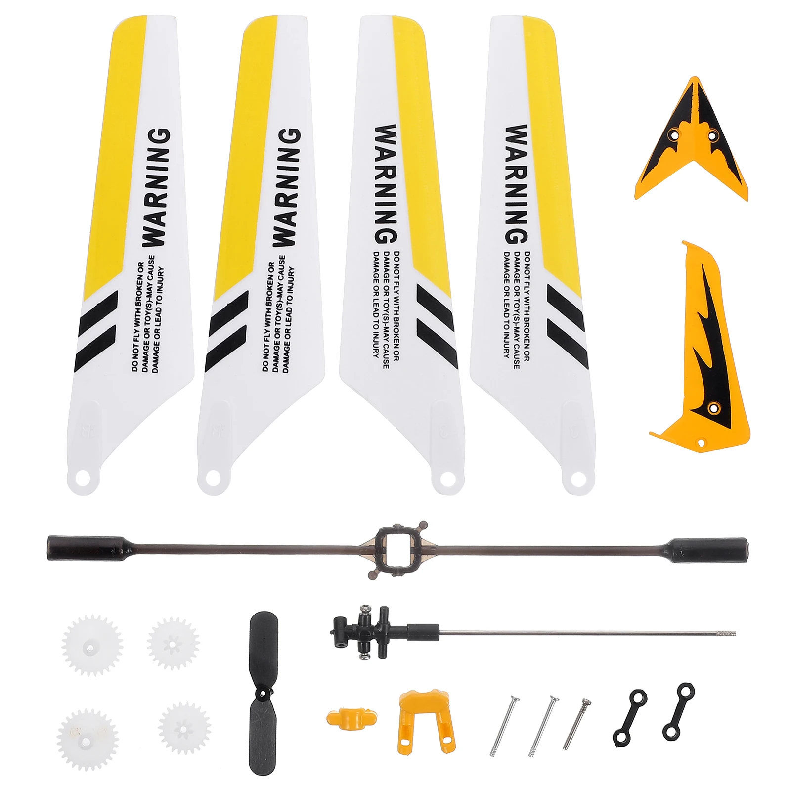 S107G Accessories Yellow Replacement Parts for S107 S107G RC Helicopter Spare Set Including Main Tail Blades
S107G Accessories Yellow Replacement Parts for S107 S107G RC Helicopter Spare Set Including Main Tail Blades