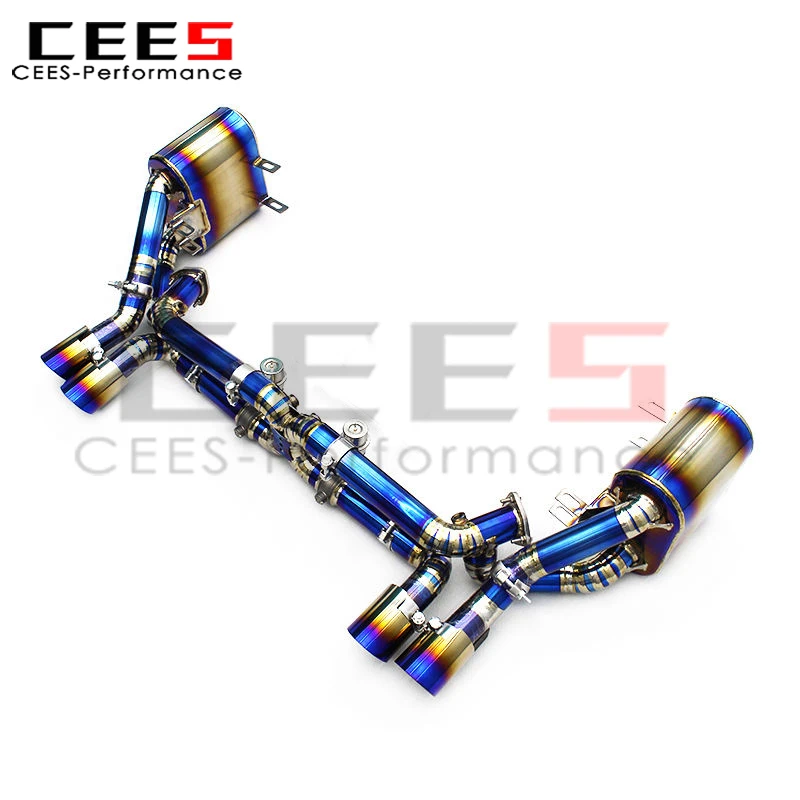 CEES Exhaust Pipes for PORSCHE 911 997.1/997.2 Carrera 4S 3.6L/3.8L 2004-2012 Catback Muffler Vacuum Valve Burnt Blue Tips
CEES Exhaust Pipes for PORSCHE 911 997.1/997.2 Carrera 4S 3.6L/3.8L 2004-2012 Catback Muffler Vacuum Valve Burnt Blue Tips