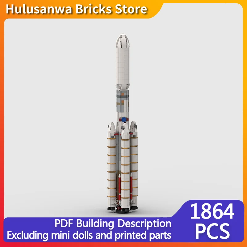 3L4 Space Launch Vehicle Model MOC Building Bricks War Equipment Modular Technology Gifts Holiday Assemble Children Toys Suit
3L4 Space Launch Vehicle Model MOC Building Bricks War Equipment Modular Technology Gifts Holiday Assemble Children Toys Suit