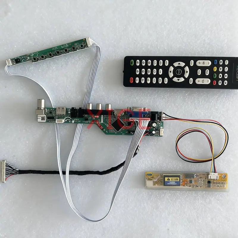 For CLAA154WP04 N154C1 N154C3 CLAA154WP05 Screen Drive Controller Board Kit 30 Pin LVDS 1-CCFL 1440*900 1440x900 USB+AV+VGA+HDMI
For CLAA154WP04 N154C1 N154C3 CLAA154WP05 Screen Drive Controller Board Kit 30 Pin LVDS 1-CCFL 1440*900 1440x900 USB+AV+VGA+HDMI