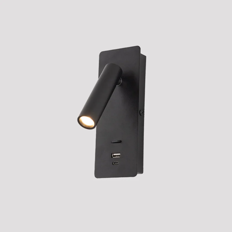 Led Wall Lamp Reading Light with USB Type C port For Bedroom Hotel Headboard Night book Lamp Rotate Bedside Wall Lamp Spot Light
Led Wall Lamp Reading Light with USB Type C port For Bedroom Hotel Headboard Night book Lamp Rotate Bedside Wall Lamp Spot Light
