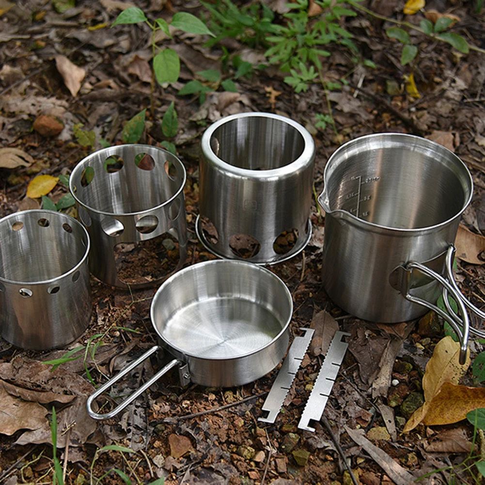 Camping Wood Stove Portable Firewoods Furnace Stainless Steel Outdoor Stove Cooking Lightweight Picnic Wood Stove & Cooking Set
Camping Wood Stove Portable Firewoods Furnace Stainless Steel Outdoor Stove Cooking Lightweight Picnic Wood Stove & Cooking Set