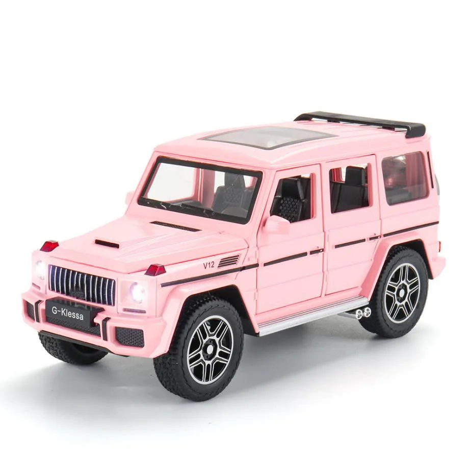1:24 Mercedes Benz PINK G63 Wheels Diecast Car Benz Metal Model Pull Back Vehicle Toys Collection For Gifts F159
1:24 Mercedes Benz PINK G63 Wheels Diecast Car Benz Metal Model Pull Back Vehicle Toys Collection For Gifts F159