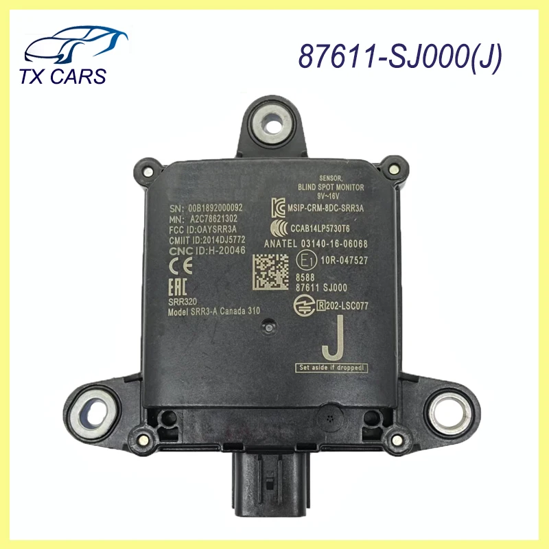 Задний датчик монитора слепых зон 87611-SJ000(J) для Subaru Forester Crosstrek 87611SJ000 2019-2021 гг.
Задний датчик монитора слепых зон 87611-SJ000(J) для Subaru Forester Crosstrek 87611SJ000 2019-2021 гг.