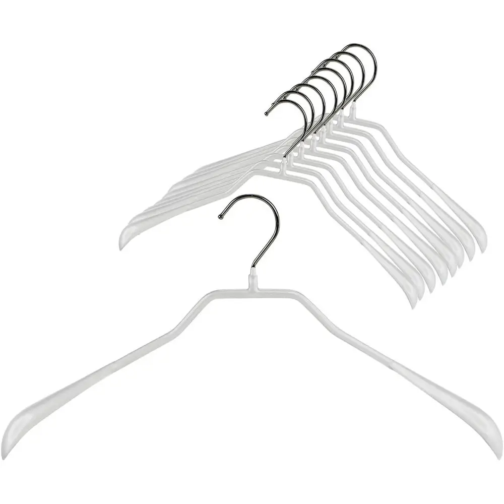 by , Non-Slip Steel Suit/Hanger, Wide Supportive Sholders with Rotating Hook, White, Set o 150
by , Non-Slip Steel Suit/Hanger, Wide Supportive Sholders with Rotating Hook, White, Set o 150