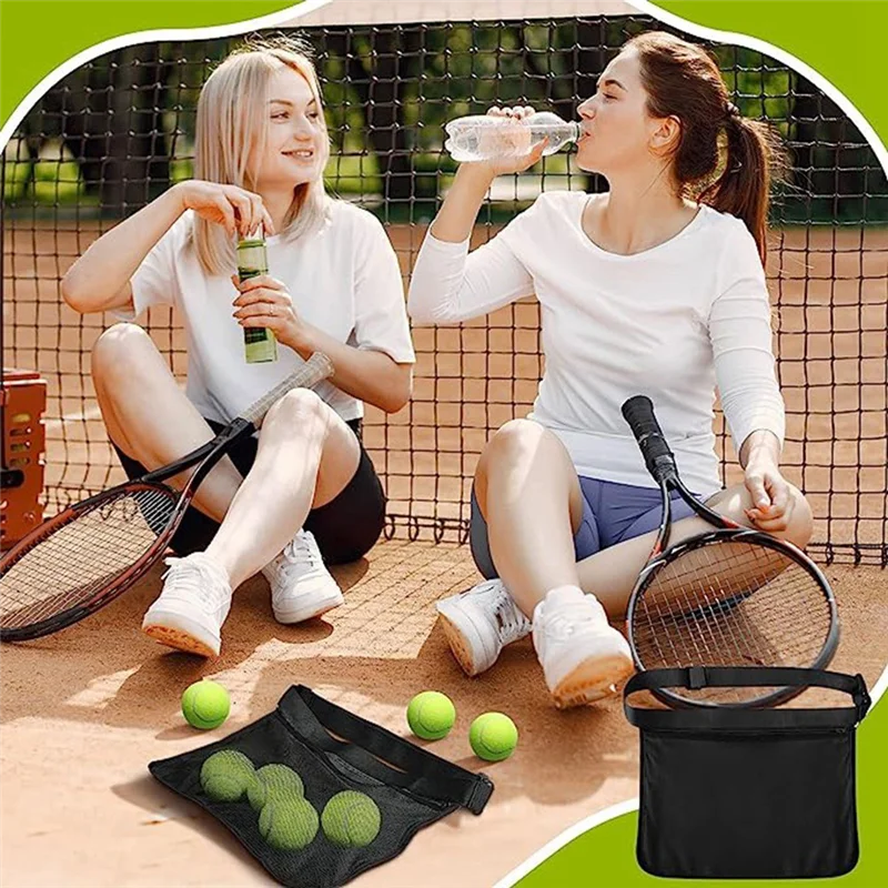 ABRT-2 Pcs Tennis Ball Holder, Holder Bags For Tennis Ball Band Holder Adjustable Mesh Bag For Tennis Balls Waist Hip Bags
ABRT-2 Pcs Tennis Ball Holder, Holder Bags For Tennis Ball Band Holder Adjustable Mesh Bag For Tennis Balls Waist Hip Bags