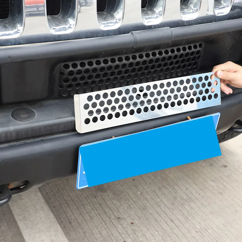 For Hummer H2 2003-2009 Stainless Steel Car Front Bumper Grille Air Intake Cover Mesh Decoration Car Modification Accessories
For Hummer H2 2003-2009 Stainless Steel Car Front Bumper Grille Air Intake Cover Mesh Decoration Car Modification Accessories