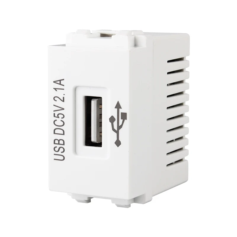 Model 128 USB power module 220V socket 5V Android 2.1A mobile phone charging module
Model 128 USB power module 220V socket 5V Android 2.1A mobile phone charging module