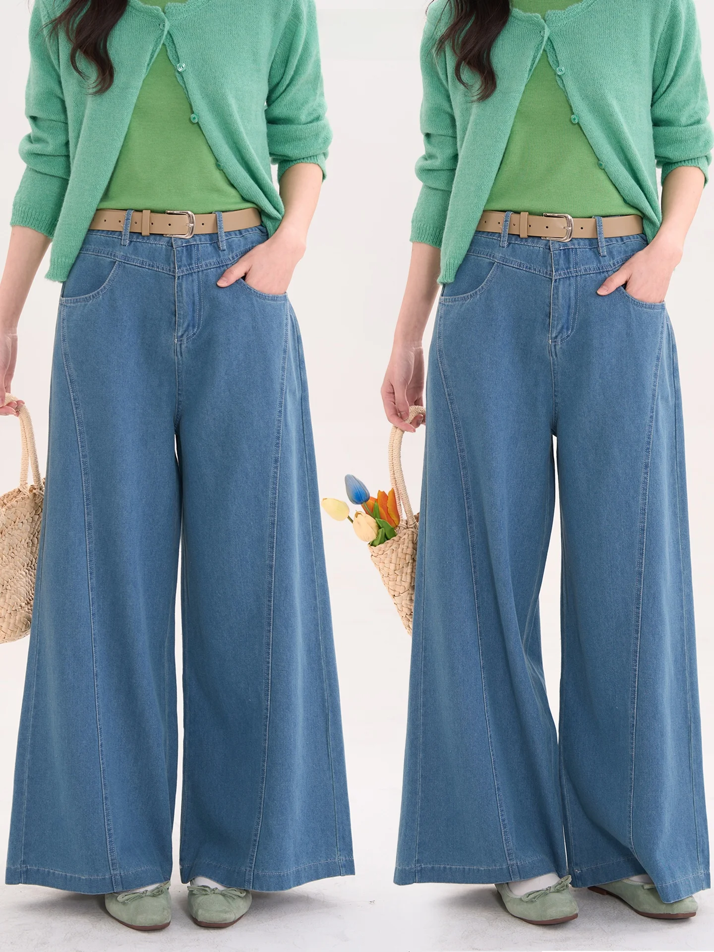 Vintage High Waist Wide Leg Jeans Women's Loose Casual Pants Spring Season Versatile Comfortable Cotton Denim Skinnifng Leg...
Vintage High Waist Wide Leg Jeans Women's Loose Casual Pants Spring Season Versatile Comfortable Cotton Denim Skinnifng Leg...