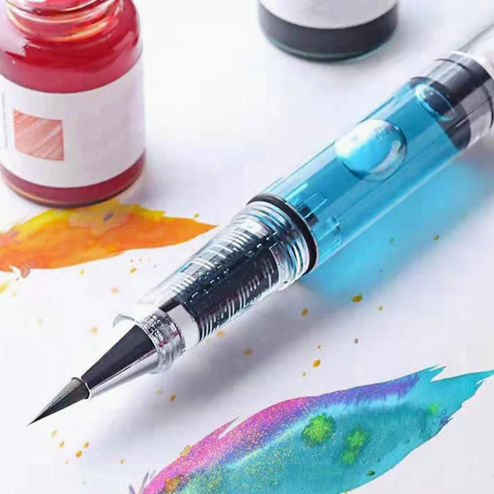 Piston Fill Fountain Flexible Brush Pens for Drawing Calligraphy Refillable Watercolor Ink Clear Plastic
Piston Fill Fountain Flexible Brush Pens for Drawing Calligraphy Refillable Watercolor Ink Clear Plastic