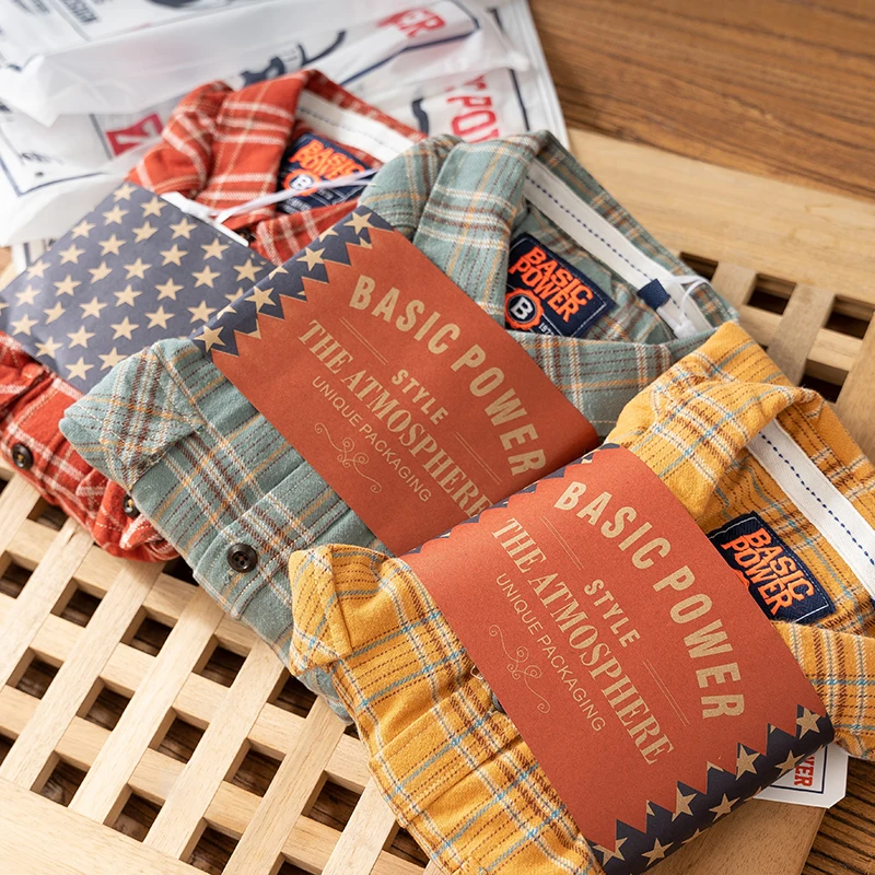 Hong Kong Trendy Men's irt 00 Cotton Waed Flannel ket Flip Cover Long Sve Stand Fit Four Seasons Versatile
Hong Kong Trendy Men's irt 00 Cotton Waed Flannel ket Flip Cover Long Sve Stand Fit Four Seasons Versatile