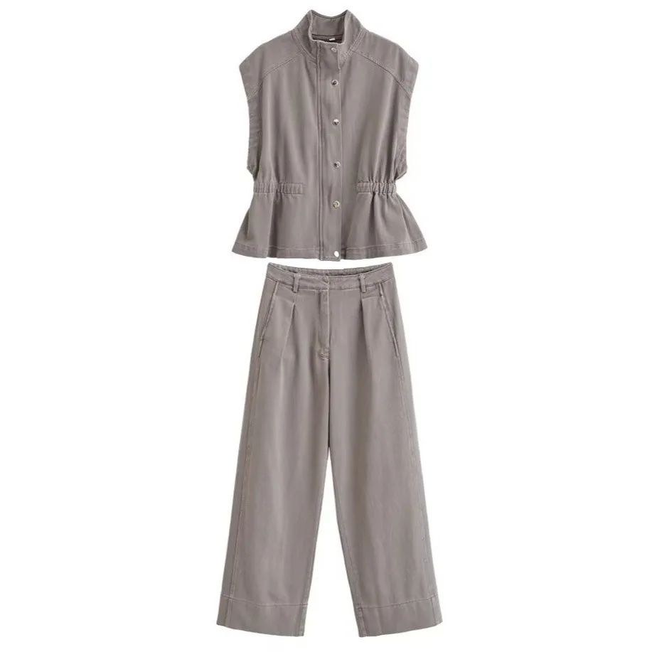 Withered 2026 New Fashionable Women's Tank Top And Jeans Set Woman Clothes Pant Sets New Two Piece Set Women's Suit Ropa Mujer
Withered 2026 New Fashionable Women's Tank Top And Jeans Set Woman Clothes Pant Sets New Two Piece Set Women's Suit Ropa Mujer