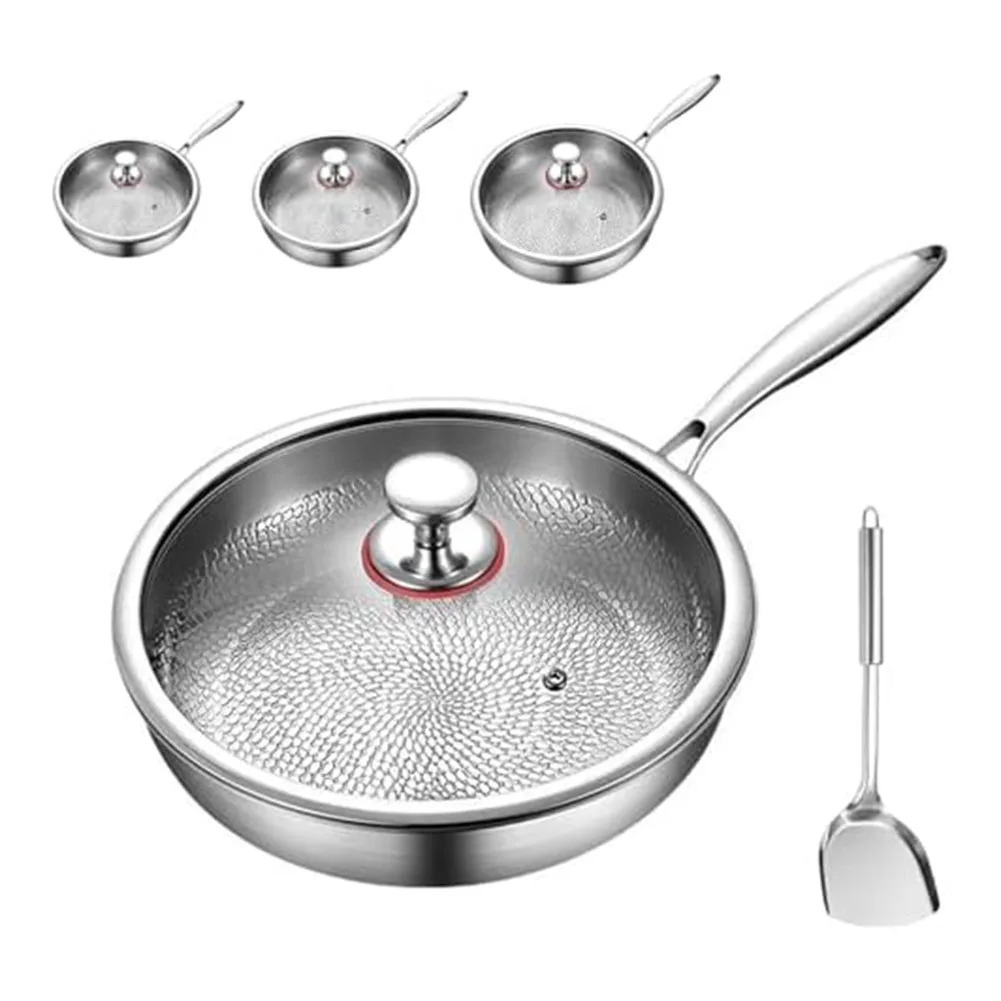 1 PC Frying Pan 30x20x5cm Kitchen Frying Pan: Non-Stick, For-Durable & Versatile Cookware Stainless Steel Wok Fryer Pots
1 PC Frying Pan 30x20x5cm Kitchen Frying Pan: Non-Stick, For-Durable & Versatile Cookware Stainless Steel Wok Fryer Pots