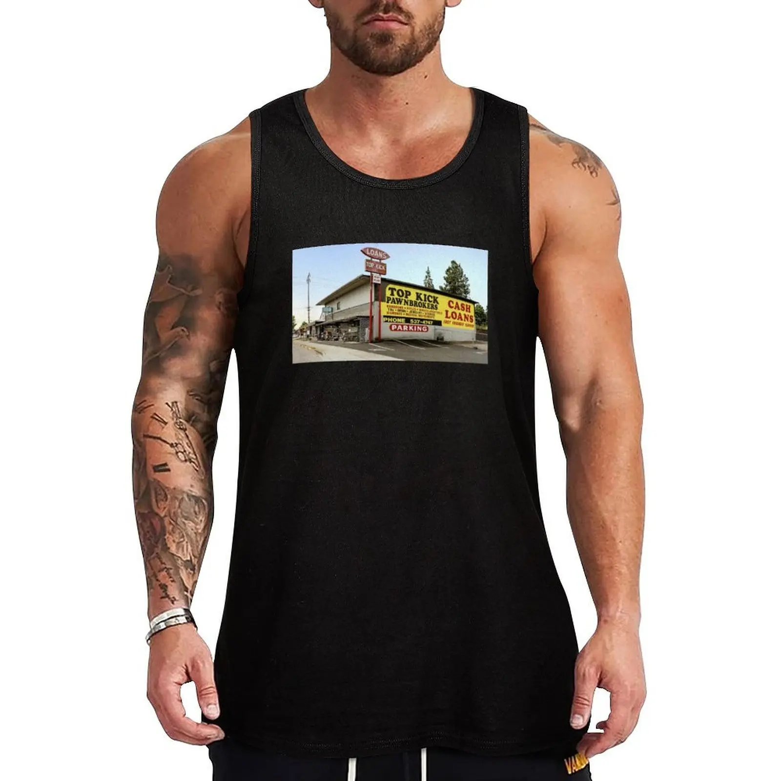 Top Kick Pawn Brokers Tank Top Work Outdoor Tank Top Heavy Duty Sleeveless Shirt
Top Kick Pawn Brokers Tank Top Work Outdoor Tank Top Heavy Duty Sleeveless Shirt