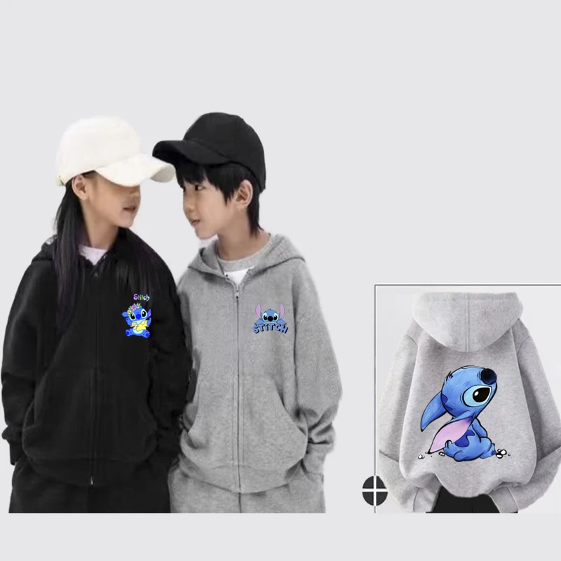 Stitch Printed Kids Cardigan Spring and Autumn Hoodie Casual and Fashionable Sports Hoodie Top for Boys and Girls Aged 2-12
Stitch Printed Kids Cardigan Spring and Autumn Hoodie Casual and Fashionable Sports Hoodie Top for Boys and Girls Aged 2-12