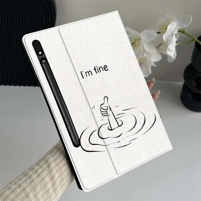Cartoon lines I am fine Gift Tablet Case For Samsung Galaxy Tab S7 S8 S9 S10 FE Lite
Cartoon lines I am fine Gift Tablet Case For Samsung Galaxy Tab S7 S8 S9 S10 FE Lite