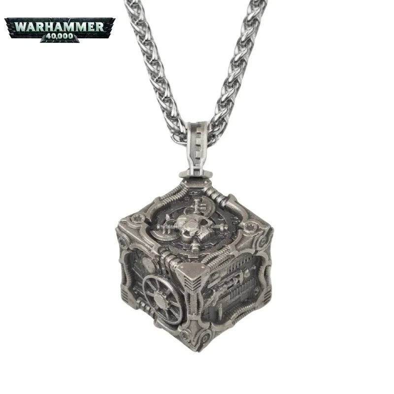 Warhammer 40000 Adeptus Mechanicus Anime Peripherals Creative Metal Necklace Pendant Boy High Value Birthday Gift Accessories
Warhammer 40000 Adeptus Mechanicus Anime Peripherals Creative Metal Necklace Pendant Boy High Value Birthday Gift Accessories
