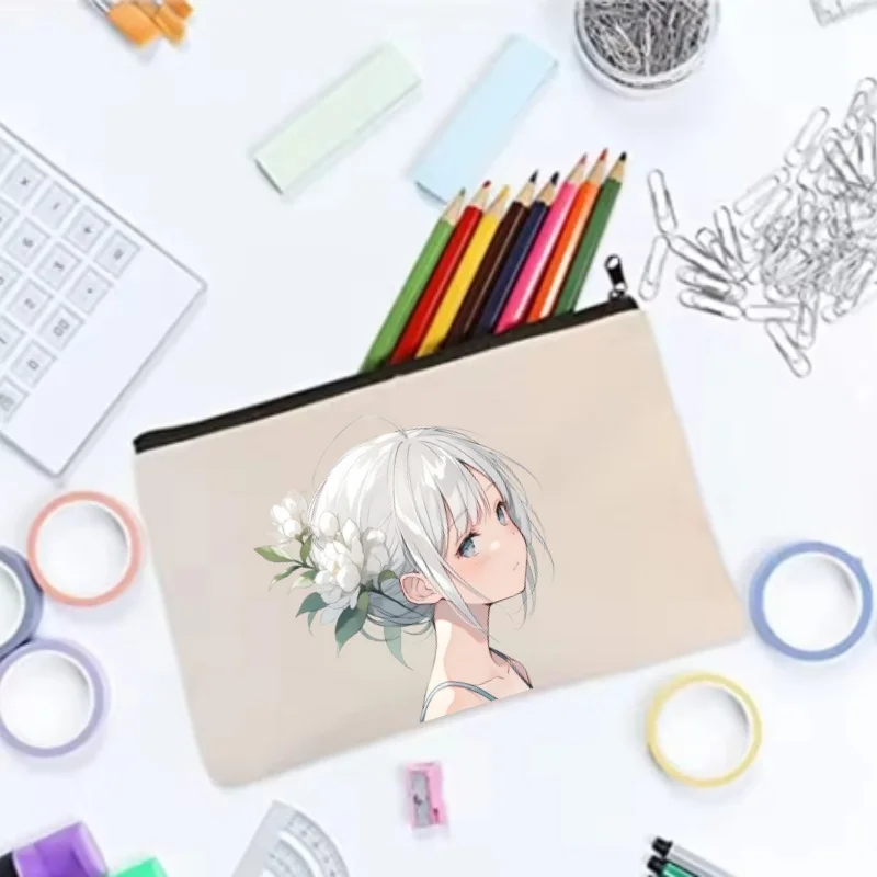 1pc Cute Anime Girl Canvas Makeup Bag | Multifunctional Travel Cosmetic & Toiletry Organizer
1pc Cute Anime Girl Canvas Makeup Bag | Multifunctional Travel Cosmetic & Toiletry Organizer