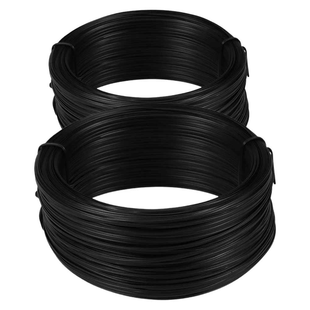 2pcs Coated Wire Black Bendable Crafting Gardening Floristry Projects Durable Versatile Wire Core Fence Galvanized
2pcs Coated Wire Black Bendable Crafting Gardening Floristry Projects Durable Versatile Wire Core Fence Galvanized