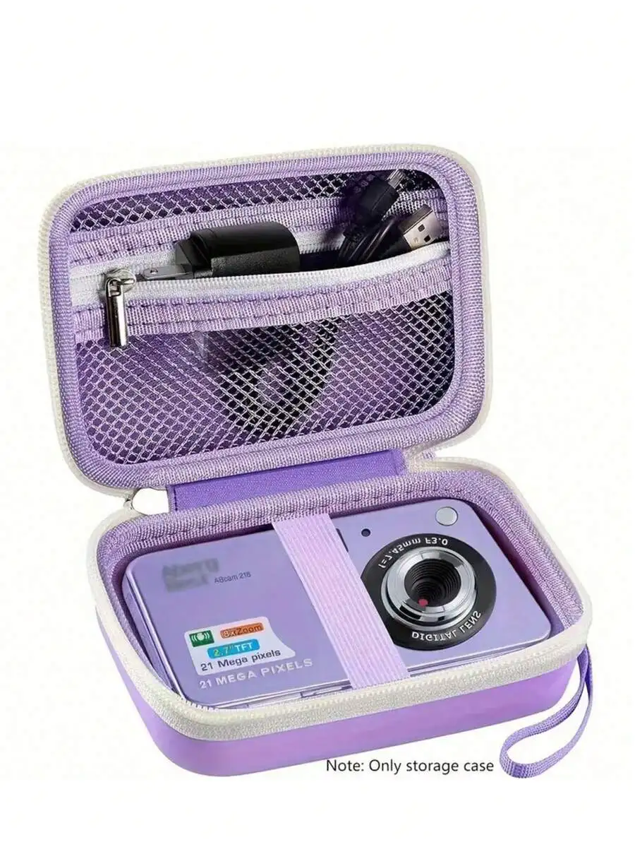 Portable Digital Camera Protective Case With Zipper For Travel Storage
Portable Digital Camera Protective Case With Zipper For Travel Storage