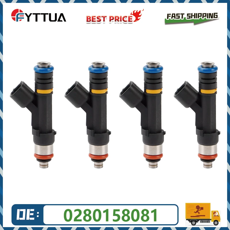 4pcs fuel Injector 0280158081 879312003 for Mercruiser para Volvo Penta 6.2L 2007-2013 para Indmar 5.0L 5.7L 2007-2013
4pcs fuel Injector 0280158081 879312003 for Mercruiser para Volvo Penta 6.2L 2007-2013 para Indmar 5.0L 5.7L 2007-2013
