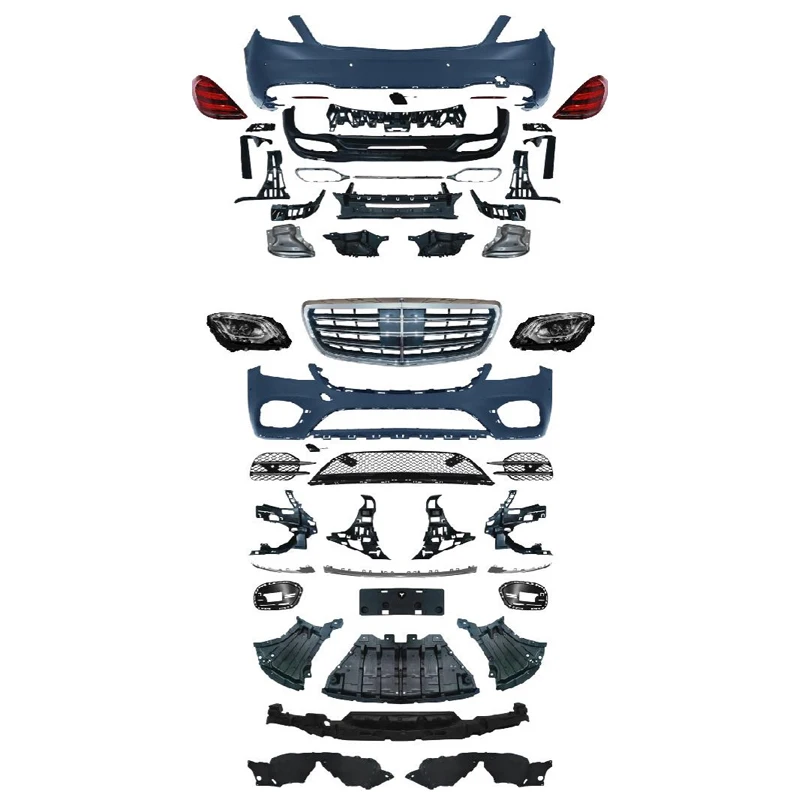S Class W222 (14-17) Upgrade to S450 (18-20) old to new Body Kits For 2014-2017
S Class W222 (14-17) Upgrade to S450 (18-20) old to new Body Kits For 2014-2017