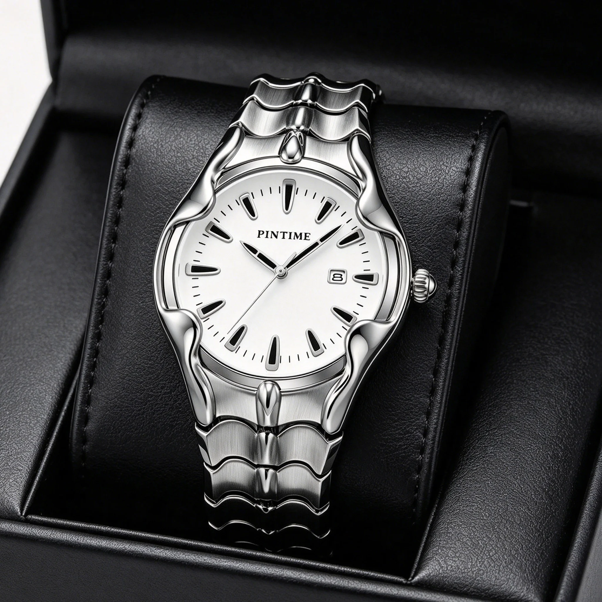 Fashion Y2K Snake Design Men Quartz Watch 30M Waterproof Date Wristwatch Alloy Vintage Gold Watch Black Hip-Hop Wristwatch
Fashion Y2K Snake Design Men Quartz Watch 30M Waterproof Date Wristwatch Alloy Vintage Gold Watch Black Hip-Hop Wristwatch