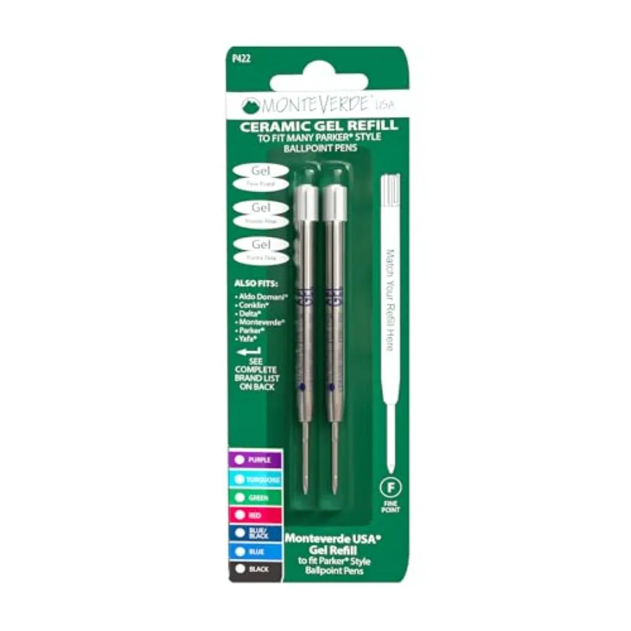 ® Capless Gel Refills to Fit Parker
® Capless Gel Refills to Fit Parker