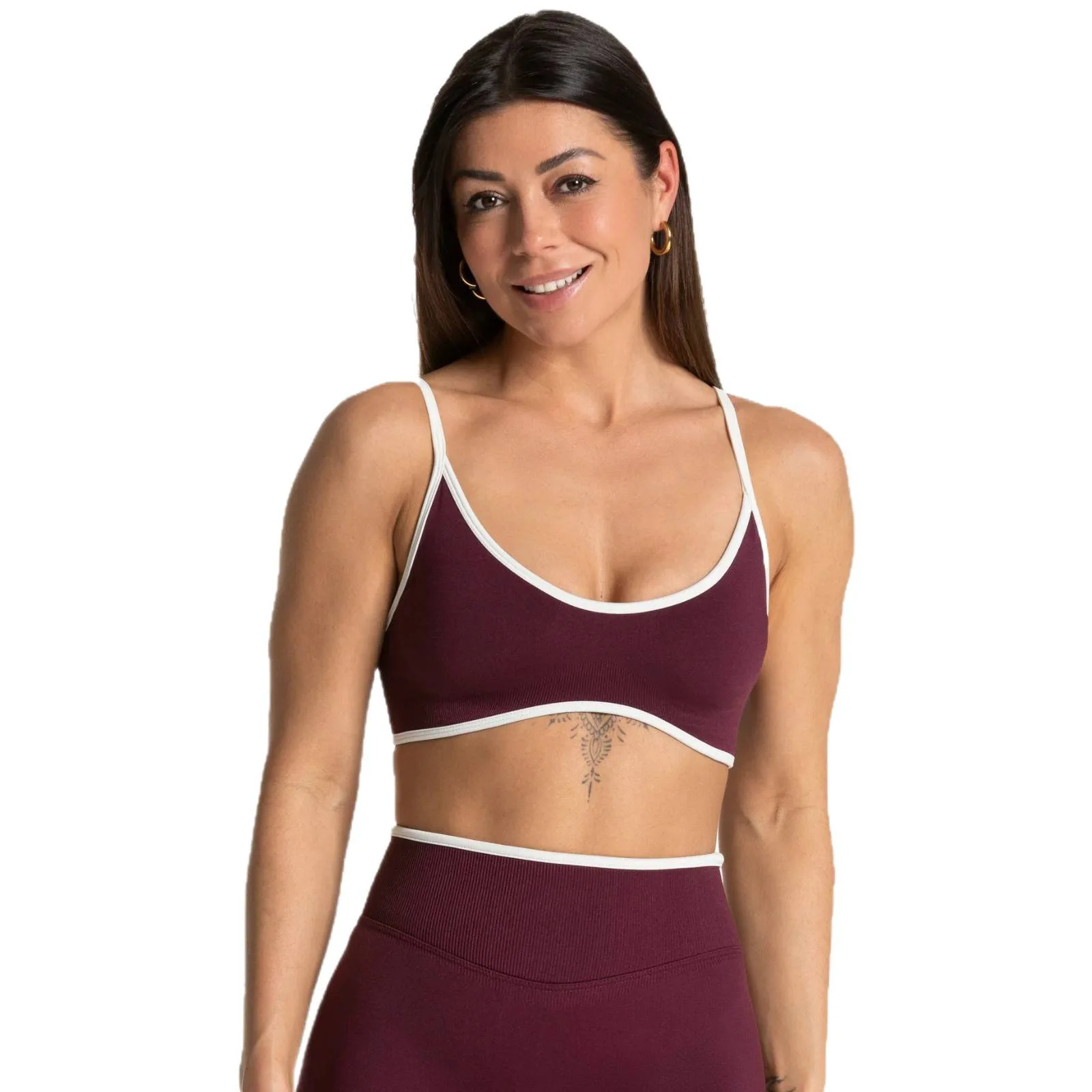 TE color blocking sports bra, shock-absorbing and breathable bra, sports outdoor fitness yoga vest
TE color blocking sports bra, shock-absorbing and breathable bra, sports outdoor fitness yoga vest