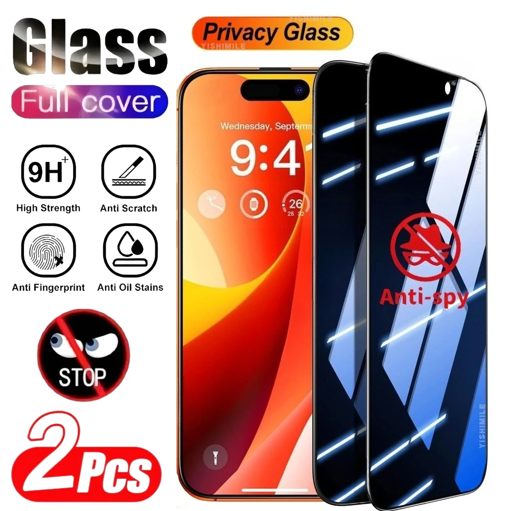2 шт. Защитное стекло Anti-Spy на весь экран для iPhone 17, 16, 15, 14 Pro Max, Air 17e, 16, 15 Plus, 13, 12, 11 Pro, устойчивое к царапинам
2 шт. Защитное стекло Anti-Spy на весь экран для iPhone 17, 16, 15, 14 Pro Max, Air 17e, 16, 15 Plus, 13, 12, 11 Pro, устойчивое к царапинам