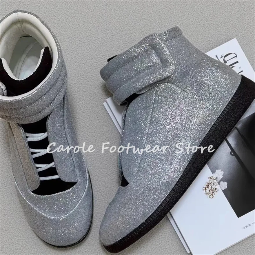 Fashion Breathable Leather High Top Boots for Men Large Size Outside Footwear Casual Sneakers Male Lace-up Sport Shoes Flats
Fashion Breathable Leather High Top Boots for Men Large Size Outside Footwear Casual Sneakers Male Lace-up Sport Shoes Flats