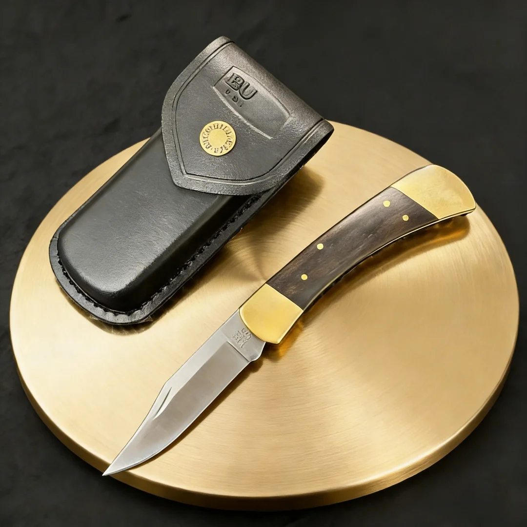 B110 - Классический складной нож ручной работы из желтой латуни с рукояткой из черного ореха, портативный карманный нож, острый нож для фруктов
B110 - Классический складной нож ручной работы из желтой латуни с рукояткой из черного ореха, портативный карманный нож, острый нож для фруктов