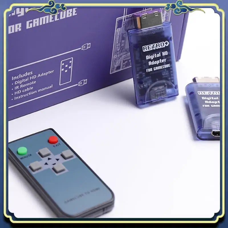 Портативный цифровой совместимый адаптер Retroplus Tech для Nintendo Gamecube, совместимый линейный дублер для NGC Converter Dur
Портативный цифровой совместимый адаптер Retroplus Tech для Nintendo Gamecube, совместимый линейный дублер для NGC Converter Dur