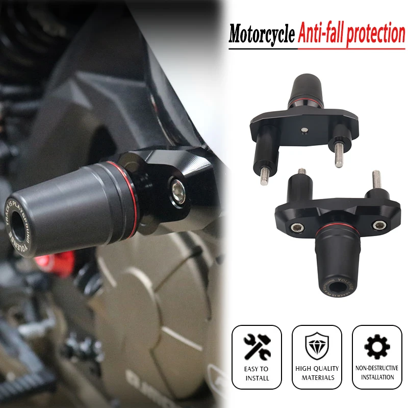 For benelli TNT600 600TNT QJMOTOR SRK600RR 600RR Motorcycle Frame Slider Crash Protector Engine Crash Protection Fairing Guard 
For benelli TNT600 600TNT QJMOTOR SRK600RR 600RR Motorcycle Frame Slider Crash Protector Engine Crash Protection Fairing Guard