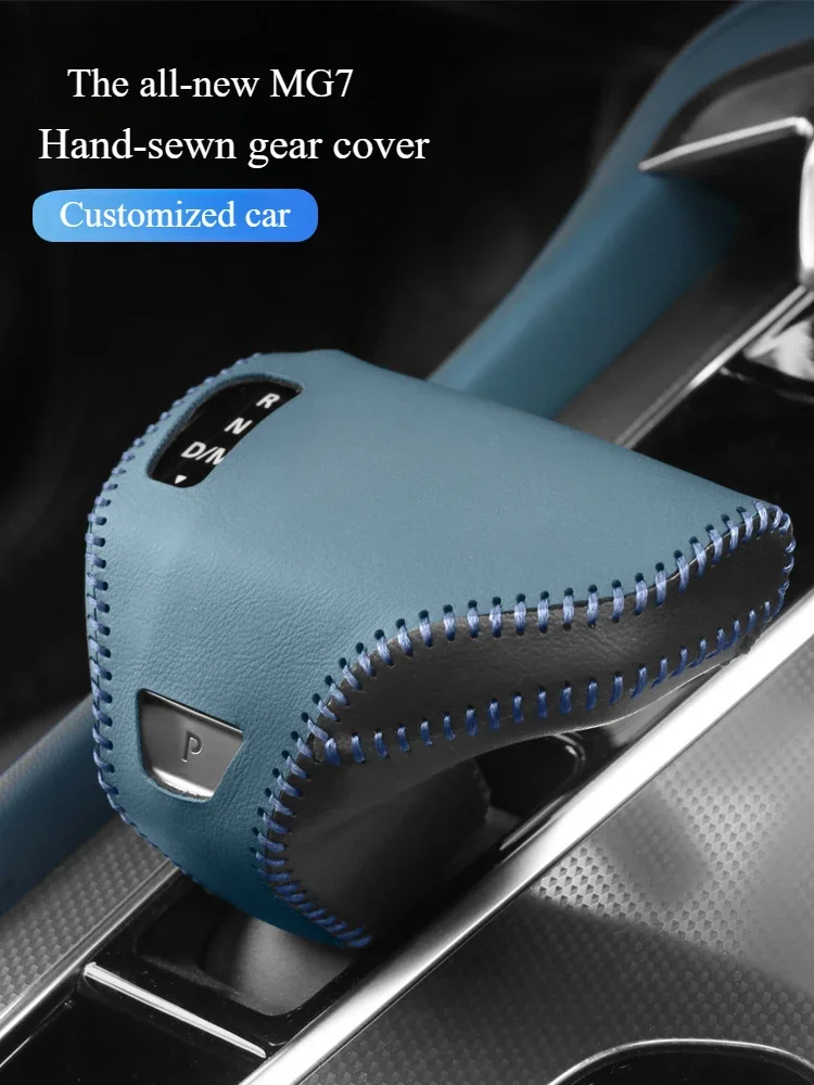 For Morris Garages MG MG7 2023-2025 Leather Car Gear Shift Knob Cover Lever Head Trims Hand-sewing Gear Sleeve Protective Cover
For Morris Garages MG MG7 2023-2025 Leather Car Gear Shift Knob Cover Lever Head Trims Hand-sewing Gear Sleeve Protective Cover