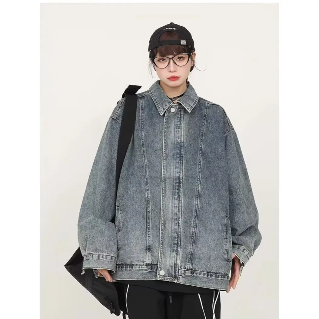 Windproof Denim Jacket Breathable Comfortable Outwear Zipper High Quality Men Clothing Solid Color Parkas Hot Roupas Masculinas
Windproof Denim Jacket Breathable Comfortable Outwear Zipper High Quality Men Clothing Solid Color Parkas Hot Roupas Masculinas