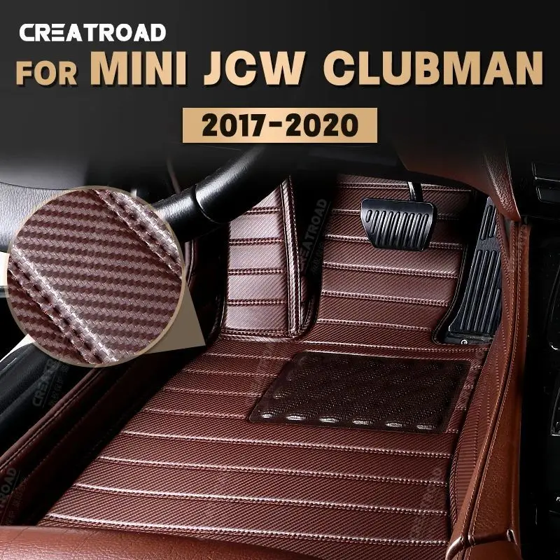 Коврики из углеродного волокна на заказ для MINI JCW CLUBMAN 2017 2018 2019 2020, ковер для ног, аксессуары для салона автомобиля
Коврики из углеродного волокна на заказ для MINI JCW CLUBMAN 2017 2018 2019 2020, ковер для ног, аксессуары для салона автомобиля