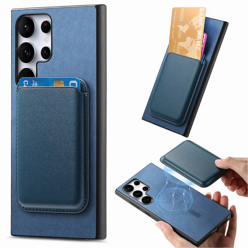 Back Cover For Samsung Galaxy S25 Ultra 5G 2025 2In1 Detachable Leather Card Funda for Galaxy S25 Plus Case S25 S 25 Magnet Etui
Back Cover For Samsung Galaxy S25 Ultra 5G 2025 2In1 Detachable Leather Card Funda for Galaxy S25 Plus Case S25 S 25 Magnet Etui