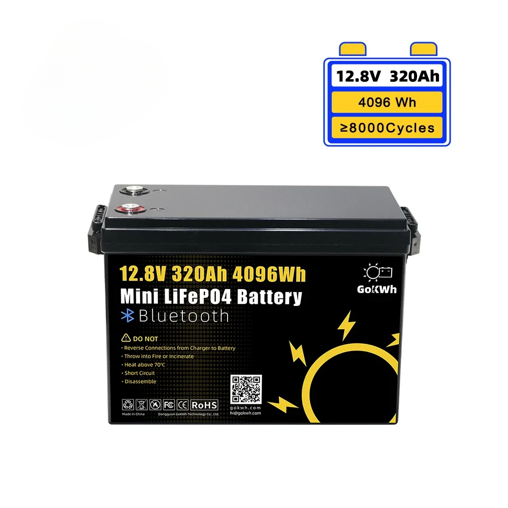 Waterproof 280Ah 12V LiFePO4 Lithium Iron Phosphate Battery 12.8V LFP For RV Camping Car Ship Boat Yacht Power Battery
Waterproof 280Ah 12V LiFePO4 Lithium Iron Phosphate Battery 12.8V LFP For RV Camping Car Ship Boat Yacht Power Battery