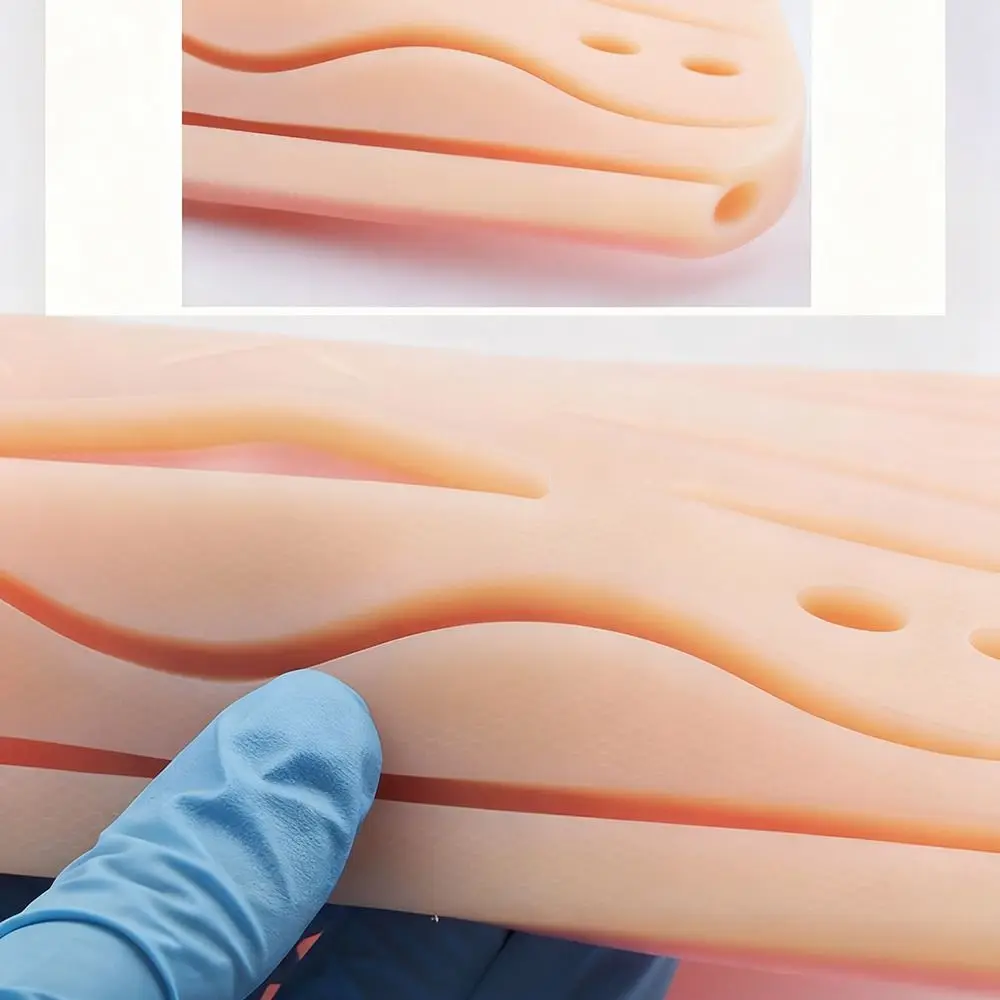 Учебный комплект Силиконовая подушечка для кожи Хирургическая практика раны Моделирование швов Практика травматического шва кожи Практика
Учебный комплект Силиконовая подушечка для кожи Хирургическая практика раны Моделирование швов Практика травматического шва кожи Практика