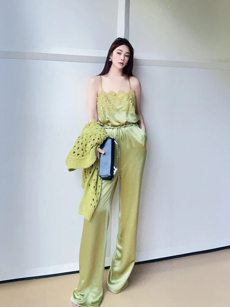 Комбинезон Disimman Ling из ацетата с прямыми штанинами, кружевными вставками, повседневный, с высокой талией, длинные брюки, оригинальный дизайн, весенняя коллекция
Комбинезон Disimman Ling из ацетата с прямыми штанинами, кружевными вставками, повседневный, с высокой талией, длинные брюки, оригинальный дизайн, весенняя коллекция