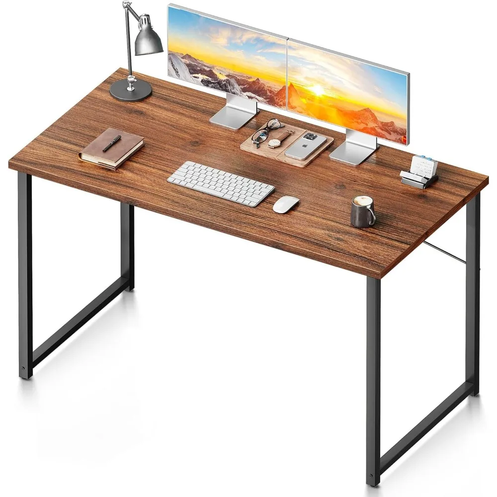 Premium 48 Inch Computer Desk, Modern Simple Style Desk for Home Office, Study Student Writing Desk, Deep Brown
Premium 48 Inch Computer Desk, Modern Simple Style Desk for Home Office, Study Student Writing Desk, Deep Brown