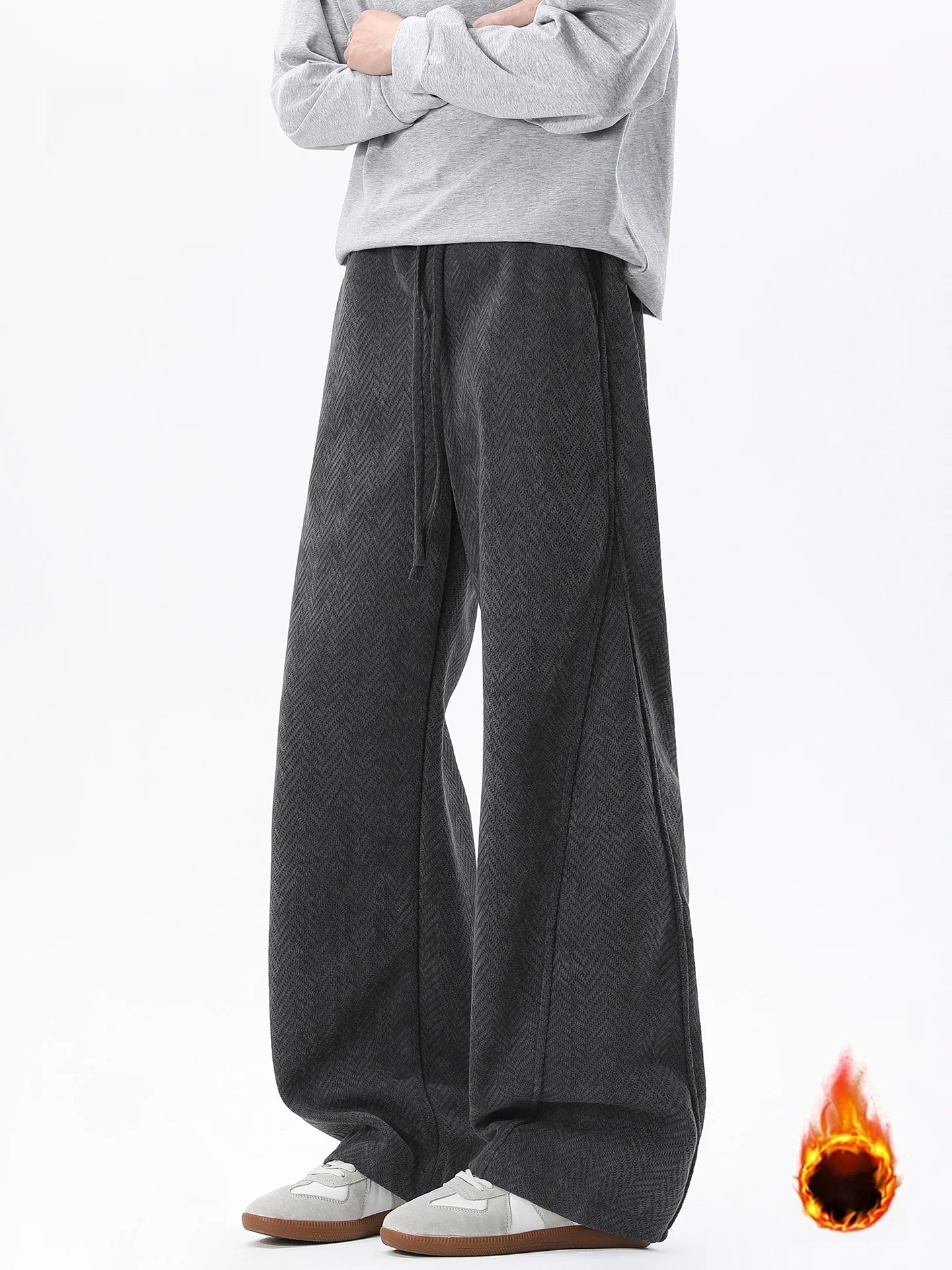 Мужские повседневные брюки с утепленной флисовой подкладкой, европейские хлопковые вельветовые спортивные брюки с узором «пшеница», американские широкие спортивные штаны
Мужские повседневные брюки с утепленной флисовой подкладкой, европейские хлопковые вельветовые спортивные брюки с узором «пшеница», американские широкие спортивные штаны