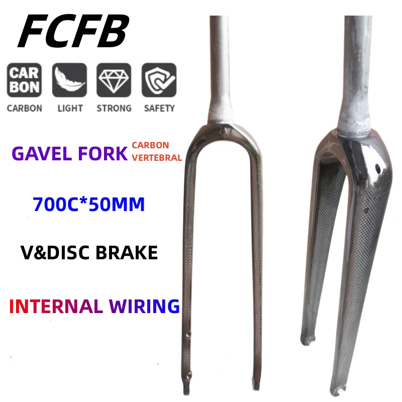 bike bicycle Gravel Fork carbon fork Carbon Fiber Road Bicycle Front Fork Quick Release Ultralight Gravel 700C Bike Fork 27.5ER
bike bicycle Gravel Fork carbon fork Carbon Fiber Road Bicycle Front Fork Quick Release Ultralight Gravel 700C Bike Fork 27.5ER