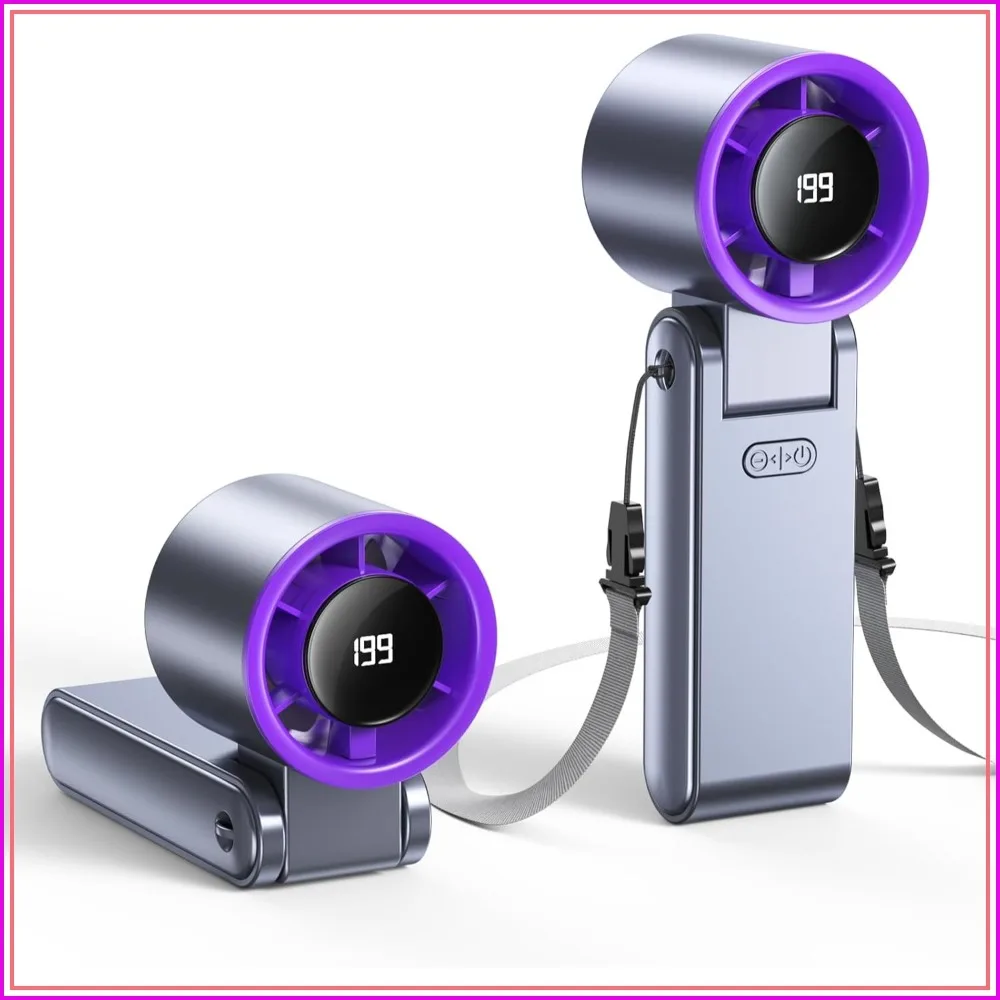 199-Speed Turbo Fan, 5500mAh, 24H Runtime, Foldable, Travel Essential
199-Speed Turbo Fan, 5500mAh, 24H Runtime, Foldable, Travel Essential