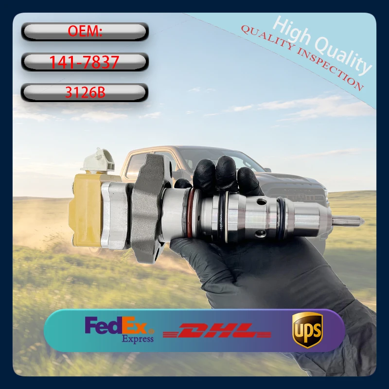 Diesel Fuel Injector OE#141-7837 Fit 3126,3126B,3126E Engine Replace 169-7410,173-9272 Heavy Duty Engine Repair Spare Parts
Diesel Fuel Injector OE#141-7837 Fit 3126,3126B,3126E Engine Replace 169-7410,173-9272 Heavy Duty Engine Repair Spare Parts